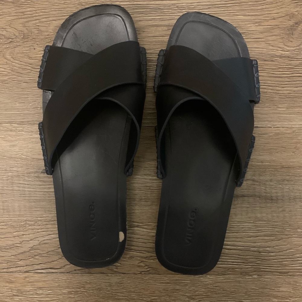 Vince Black Slides 7.5